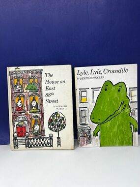 Lyle, Lyle, Crocodile & The House on East 88th Street Vintage children’s books